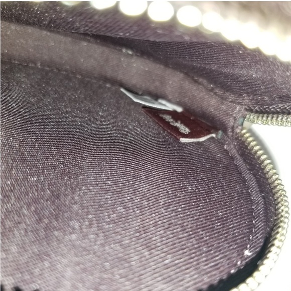 Coach Wizard of Oz NWT round gold glitter coin purse bag charm key fob - Picture 12 of 15